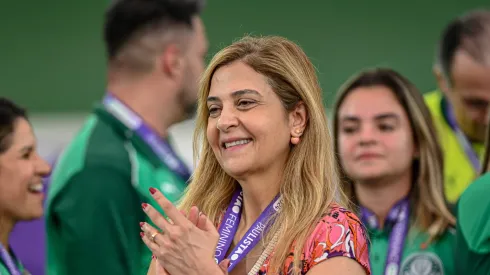 Leila Pereira, presidente do Palmeiras. Foto: Imago