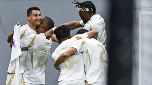 Cristiano Ronaldo a celebrar um golo na Liga dos Campeões Asiática. Foto: Imago