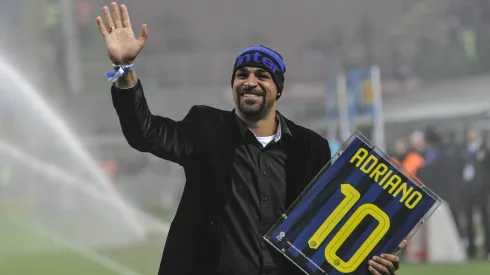 Adriano, ex-Inter de Milão, lança biografia. Foto: Imago