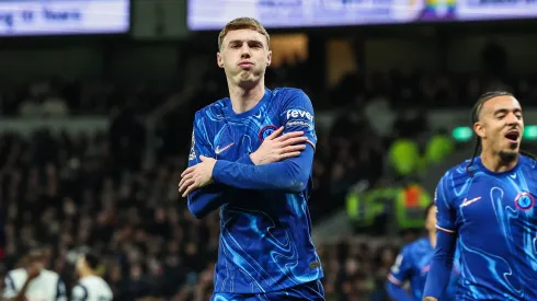 Cole Palmer bisou ante o Tottenham. Foto: Imago