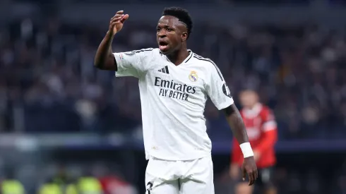 Vini Jr é dúvida contra o Atalanta. Foto: Imago