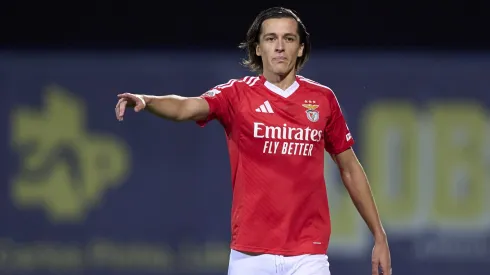 Álvaro Carreras, lateral-esquerdo do Benfica. Foto: Imago
