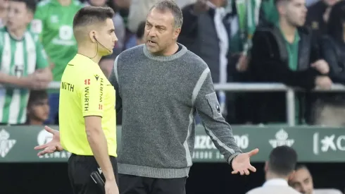 Hansi Flick, treinador do Barcelona. Foto: Imago