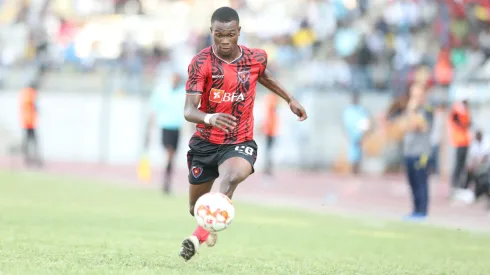 Extremo pode estrear-se contra o Lesoto. Foto: Facebook 1.º de Agosto.