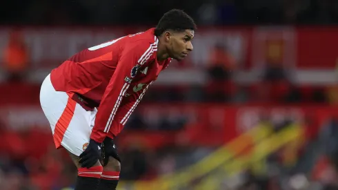 Marcus Rashford poderá estar de saída do Manchester United. Foto Imago