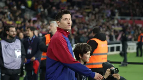 Robert Lewandowski, jogador do Barcelona. Foto: Imago