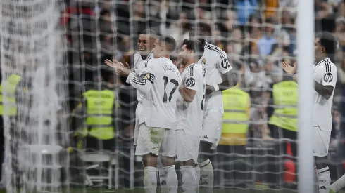 Real Madrid festeja vitória contra o Sevilha. Foto: Imago