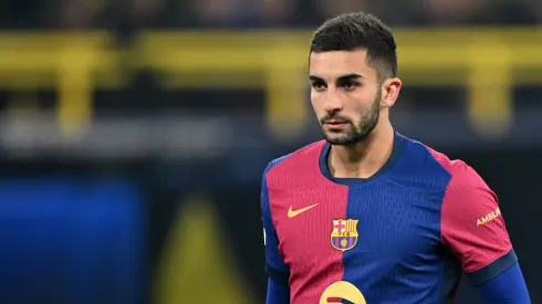 Ferran Torres em ação pelo Barcelona. Foto: Imago