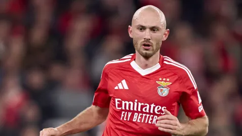 Aursnes, médio do Benfica. Foto: Imago