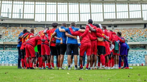 Angola prepara a final ante o Lesoto. Foto: Facebook Federação Angola de Futebol.