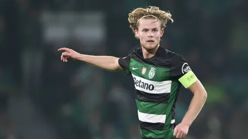 Hjulmand, capitão do Sporting. Foto: Imago