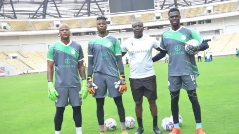 Guarda-redes do Sagrada Esperança. Foto: Sagrada Esperança