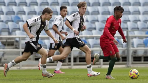 Cardoso Varela a jogar por Portugal. Foto: Ricardo Nascimento/Getty Images
