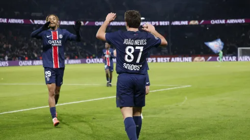 João Neves, jogador do PSG. Foto: Catherine Steenkeste/Getty Images