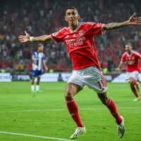 Benfica treina com Di María no relvado na véspera do Barcelona pela Champions League