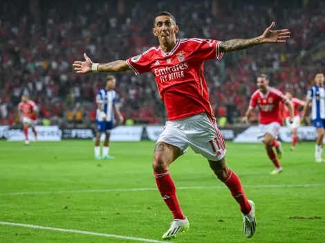Di María treina com Benfica antes do Barcelona