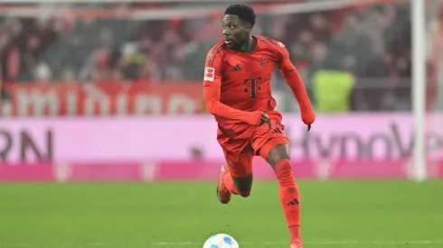 Alphonso Davies, lateral-esquerdo do Bayern de Munique. Foto: Getty Images