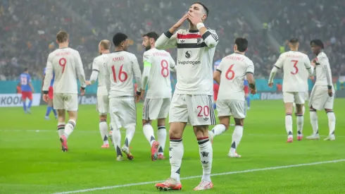 Diogo Dalot comentou declarações de Ruben Amorim. Foto: Getty Images.