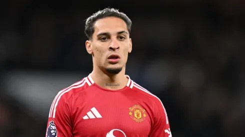 Antony durante a sua passagem pelo Manchester United. Foto: Getty Images