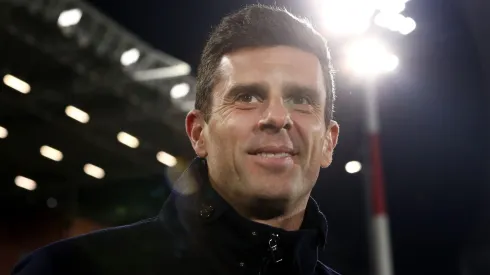 Thiago Motta fez a antevisão do Juventus x PSV, em conferência de imprensa. Foto: Getty
