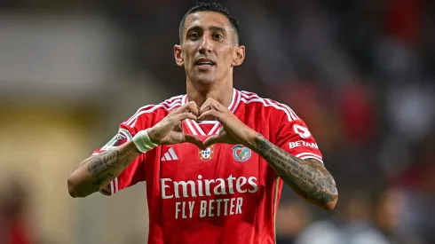 Ángel Di María, jogador do Benfica. Foto: Getty Images