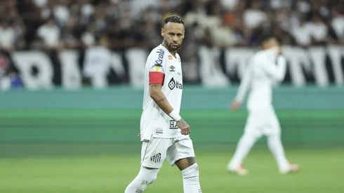 Neymar, jogador do Santos. Foto: Getty Images