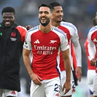 Arsenal vence Leicester na Premier League, com suplente Mikel Merino a decidir, e aproxima-se do Liverpool