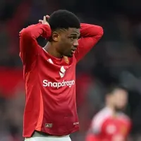 Antes do clássico com o Tottenham, Manchester United confirma lesão de Amad Diallo: “Fora de ação…”