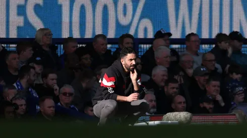 Ruben Amorim, o atual treinador do Manchester United. Foto: Getty