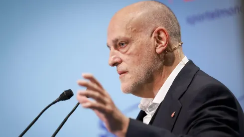 Javier Tebas, presidente da La Liga. Foto: Getty Images