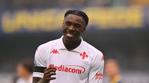 Moise Kean, avançado da Fiorentina. Foto: Getty Images