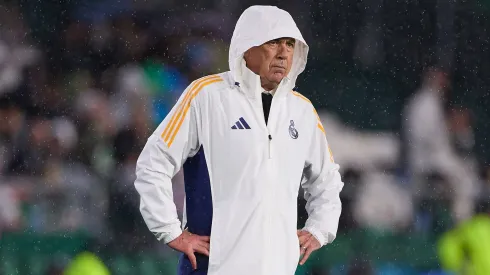 Carlo Ancelotti, treinador do Real Madrid. Foto: Getty Images