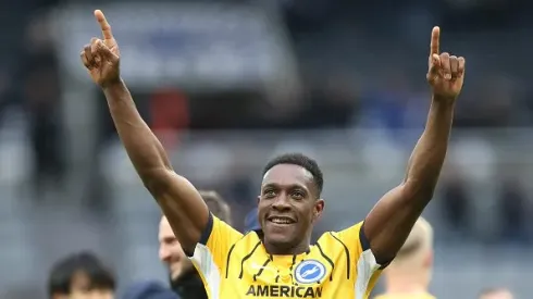 Danny Welbeck fez o golo da vitória do Brighton. Foto: Getty Images