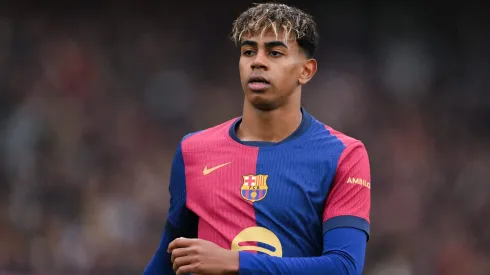 Lamine Yamal, jogador do Barcelona. Foto: Getty Images