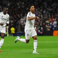 Golos de Rodrygo e Brahim Díaz colocam Real Madrid em vantagem diante do Atlético de Madrid
