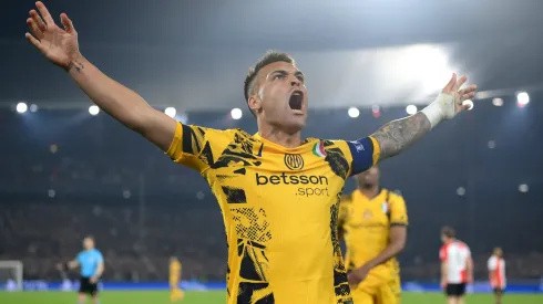 Lautaro Martínez assinou o segundo golo do Inter de Milão. Foto: Getty Images.