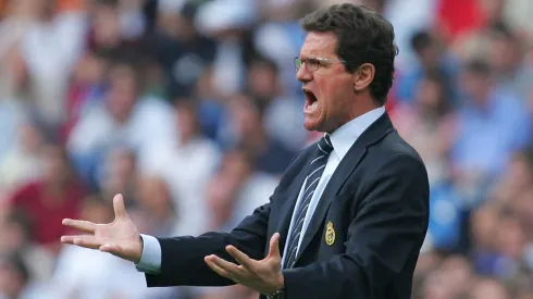 Fabio Capello, ex-treinador do Real Madrid. Foto: Getty Images