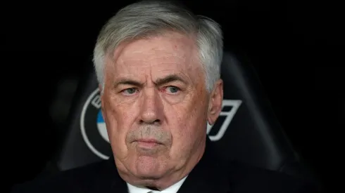 Carlo Ancelotti, treinador do Real Madrid. Foto: Getty Images