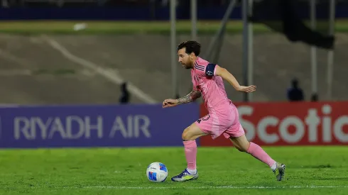 Lionel Messi voltou a marcar com a camisola do Inter Miami. Foto: Getty