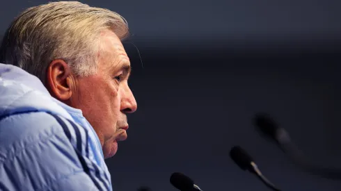 Carlo Ancelotti, treinador do Real Madrid. Foto: Molly Darlington/Getty Images.
