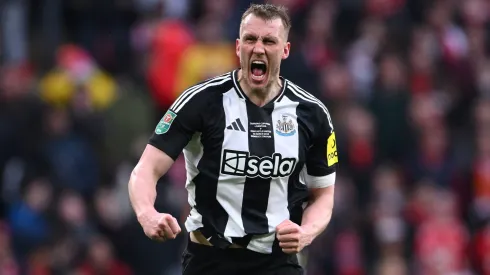 Dan Burn, defesa do Newcastle, numa semana de sonho. Foto: Getty Images