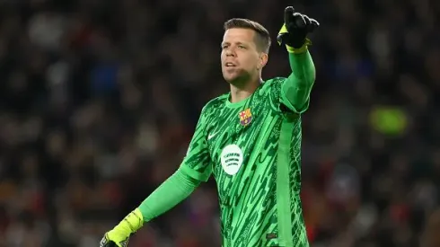 Wojciech Szczesny em ação pelo Barcelona na Champions League. Foto: Getty Images