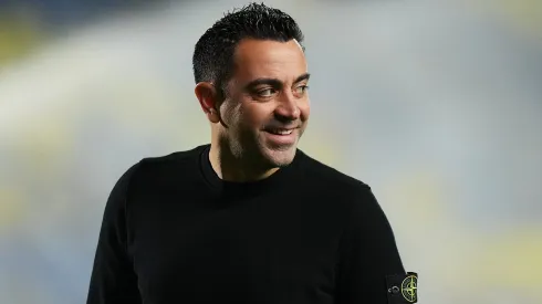 Xavi Hernández, lenda do Barcelona. Foto: Getty