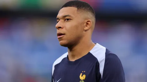 Kylian Mbappé na seleção de França. Foto: Getty Images