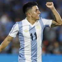Argentina vence Uruguai, na Qualificação do Mundial-2026, sem Lionel Messi e com Thiago Almada a decidir