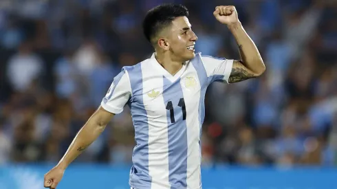 Thiago Almada foi decisivo no Uruguai x Argentina. Foto: Getty