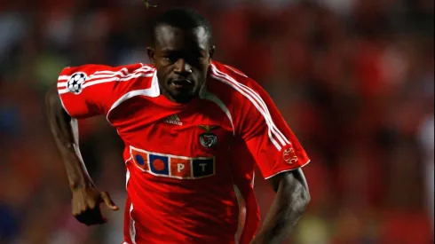 Pedro Mantorras, ex-jogador do Benfica. Foto: Getty