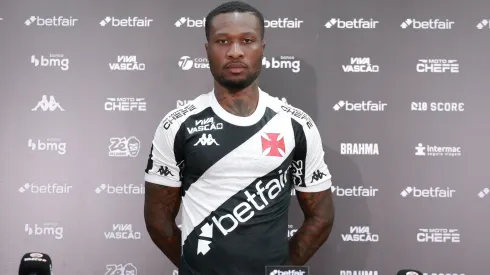 Loide Augusto mostrou-se feliz no Vasco da Gama. Foto: Vasco da Gama.