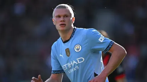 Erlind Haaland, avançado do Manchester City. Foto: Getty Images