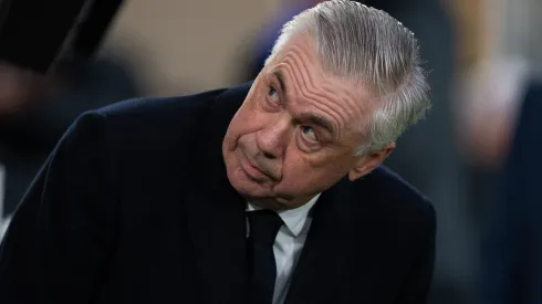 Carlo Ancelotti consegue a presença em mais uma final, como treinador do Real Madrid. Foto: Getty